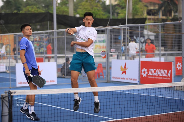 Trịnh Linh Giang - Trương Vinh Hiển khẳng định đẳng cấp, thống trị đôi nam pickleball Việt Nam  - Ảnh 2.